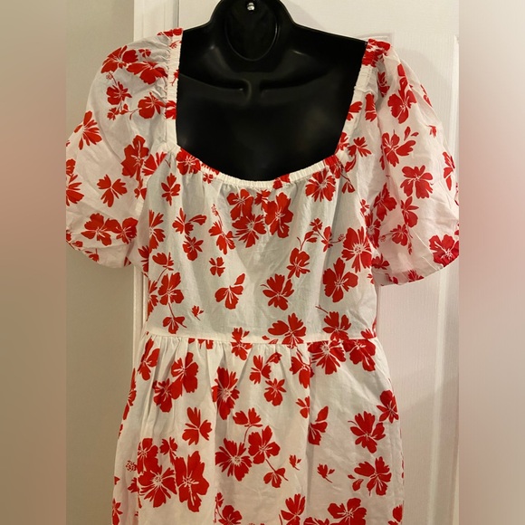 J Crew Factory Size 14 Midi Dress - Picture 5 of 7